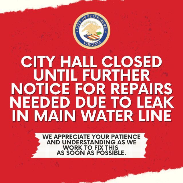 UPDATE city hall is temporarily closed 640