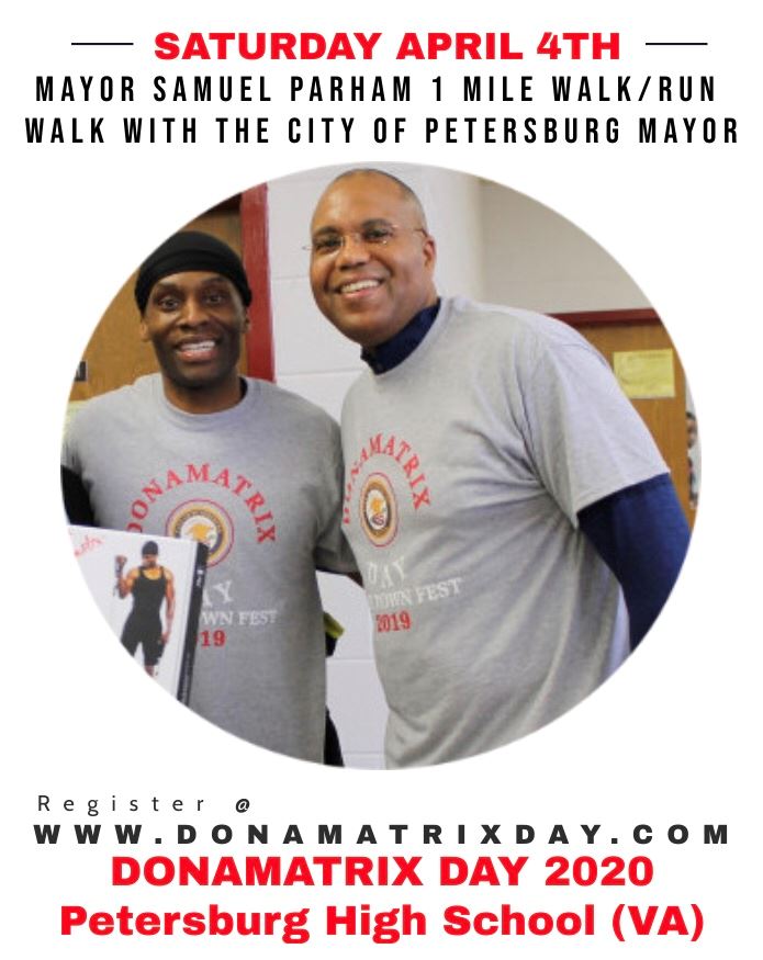 DONAMATRIX DAY 2020 1 Mile Walk with The Mayor